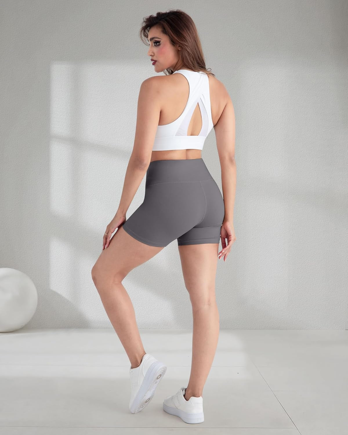 Get Ready to Slay Your Workout with High Waisted Biker Shorts! 🍑🧘♀️ #Yoga #FitnessFashion #WorkoutEssentials